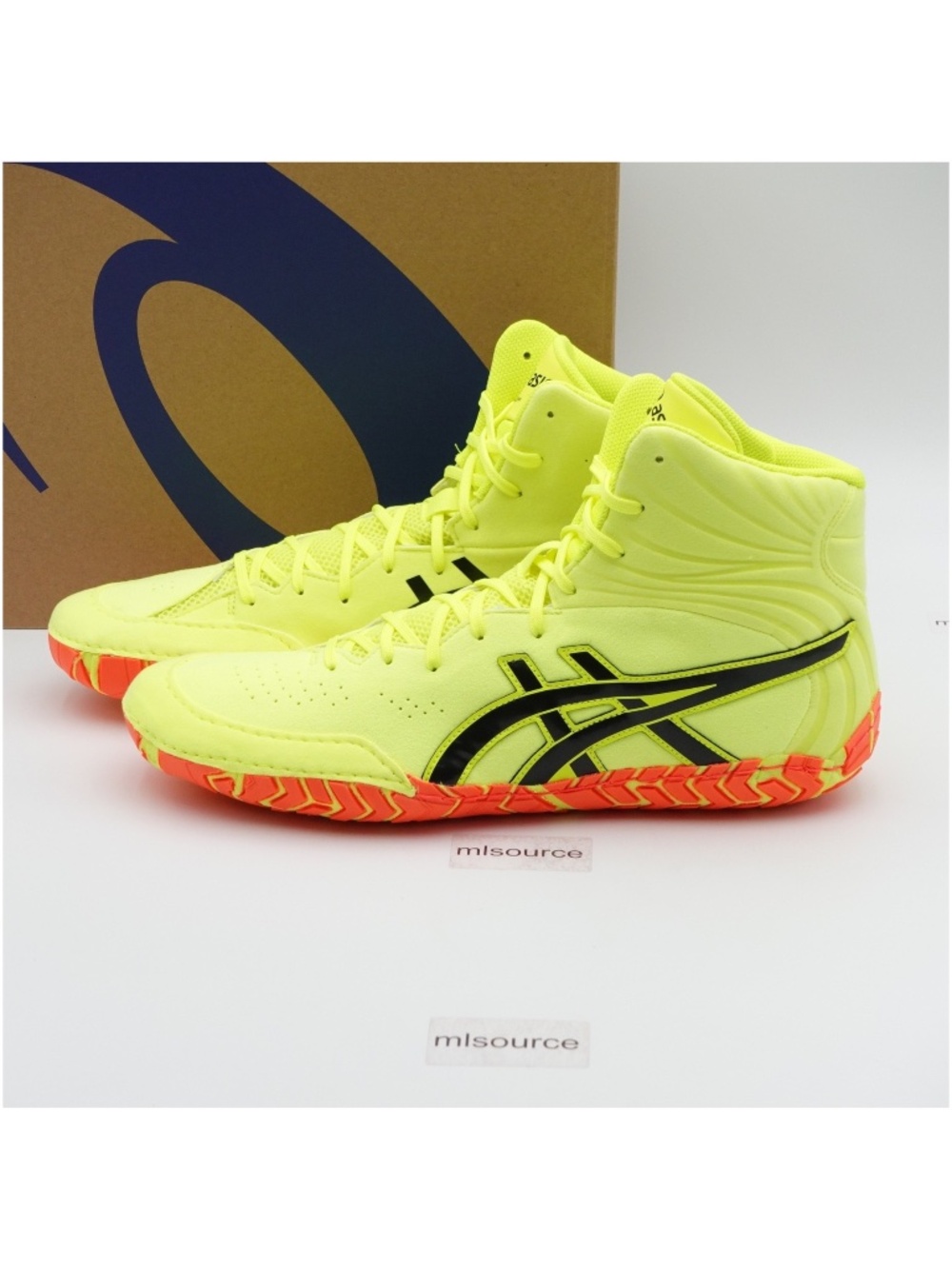 NEW Size 13 Men's ASICS Aggressor 5 Paris Wrestling Shoes 1081A063-750